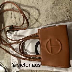 Small Tan Telfar Shopper
